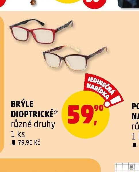 Brýle dioptrické