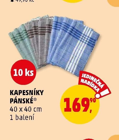 Kapesníky pánské