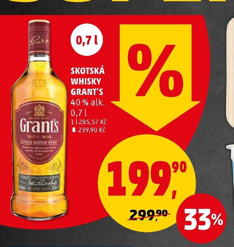 SKOTSKÁ WHISKY GRANT'S