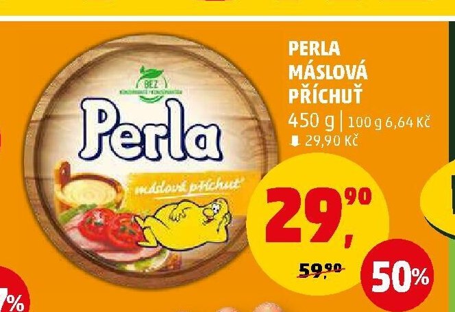 Perla máslová příchuť 450 g