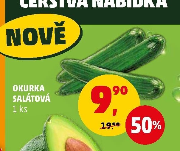Okurka salátová 1 ks