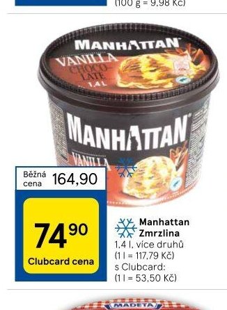 Manhattan Zmrzlina