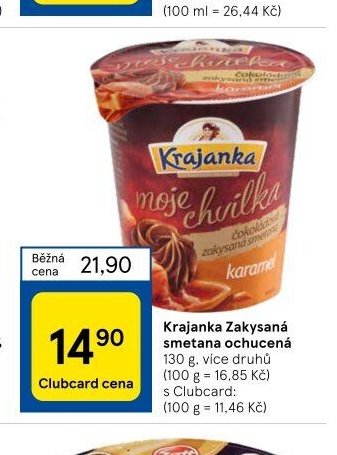 Krajanka Zakysaná smetana ochucená
