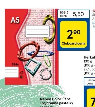 Školní sešit EKO 524