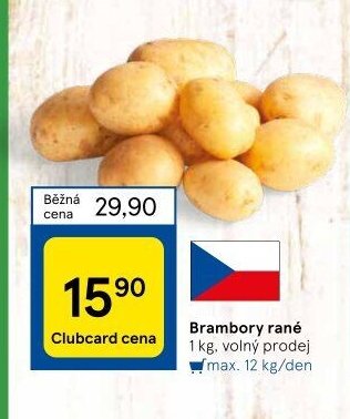 Brambory rané