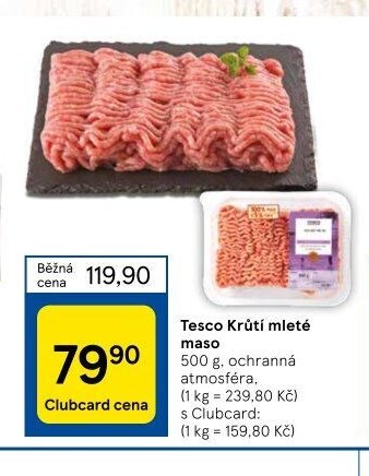 Tesco Krůtí mleté maso