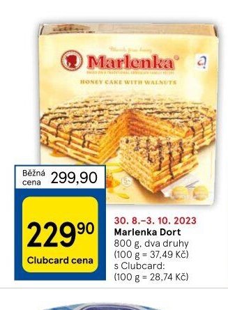Marlenka Dort 800 g