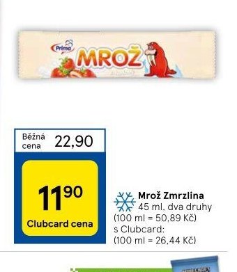 Mrož Zmrzlina 45 ml