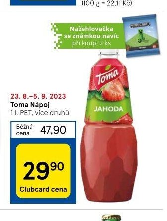 Toma Nápoj 1 l