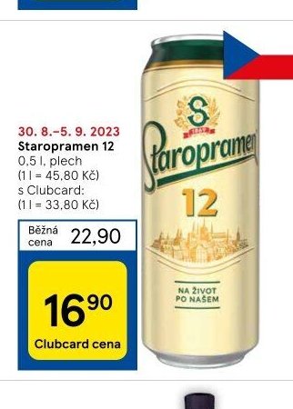 Staropramen 12 0,5 l