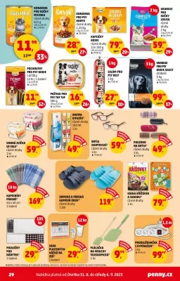 akční leták Penny Market 31.8.2023-6.9.2023