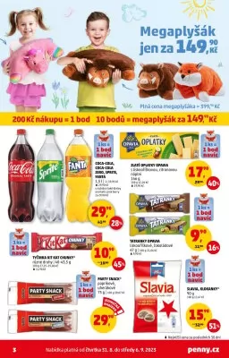 akční leták Penny Market 31.8.2023-6.9.2023