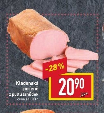 Kladenská pečeně z pultu lahůdek