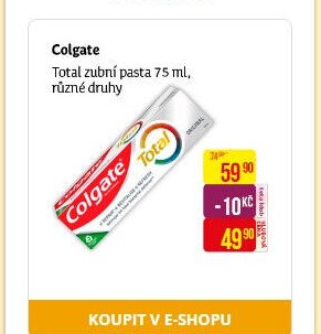Colgate Total zubní pasta 75 ml, různé druhy