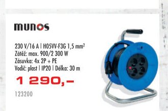 Prodlužovací kabel Munos - UNI HOBBY akcniletaky.com
