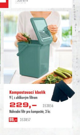 Kompostovací kbelík - UNI HOBBY akcniletaky.com