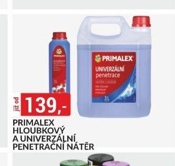 PRIMALEX HLOUBKOVÝ A UNIVERZÁLNÍ PENETRAČNÍ NÁTĚR