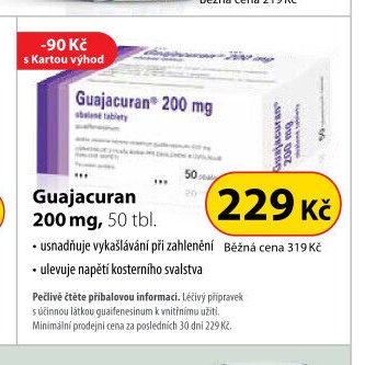 Guajacuran 200 mg