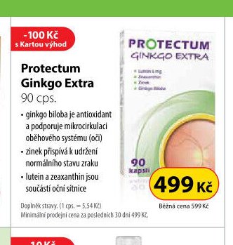 Protectum Ginkgo Extra 90 cps.