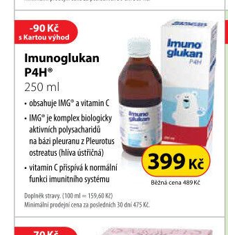 Imunoglukan P4H 250 ml