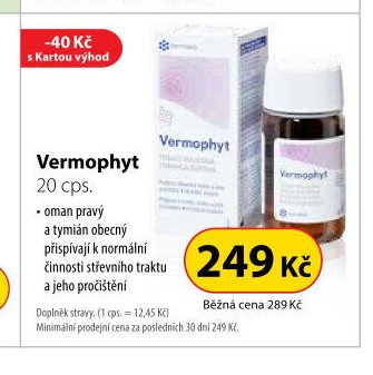 Vermophyt 20 cps.