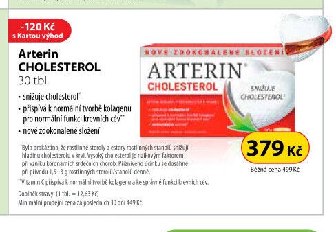 Arterin CHOLESTEROL 30 tbl.