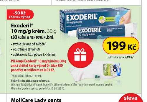 Exoderil 10 mg/g krém, 30 g