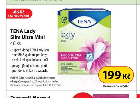 TENA Lady Slim Ultra Mini 48 ks