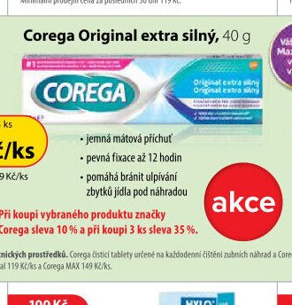 Corega Original extra silný, 40 g