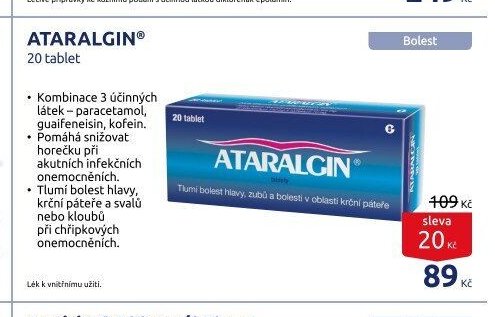 ATARALGIN 20 tablet