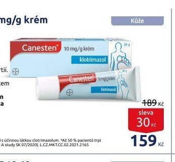 Canesten 10 mg/g krém