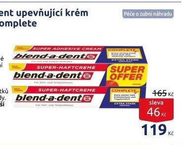 Blend-a-dent upevňující krém Original Complete