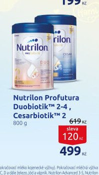 Nutrilon Profutura Duobiotik 2-4, Cesarbiotik 2
