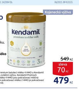 Kendamil Premium batolecí mléko 3 HMO