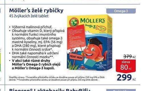 Möller's želé rybičky