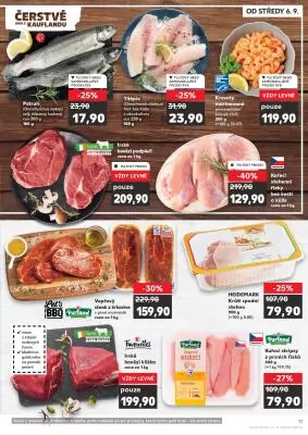 akční leták Kaufland 6.9.2023-12.9.2023