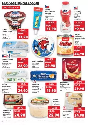akční leták Kaufland 6.9.2023-12.9.2023
