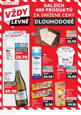 akční leták Kaufland 6.9.2023-12.9.2023