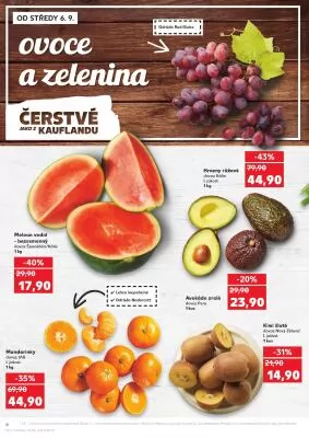 akční leták Kaufland 6.9.2023-12.9.2023