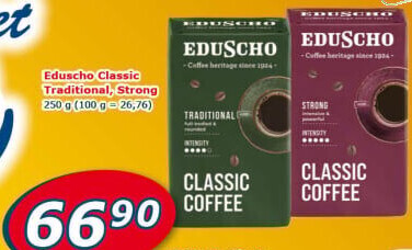 Mletá káva Classic Traditional Eduscho