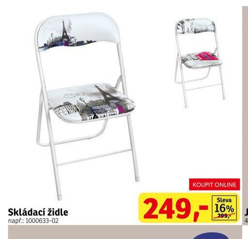 Skládací židle - ASKO akcniletaky.com