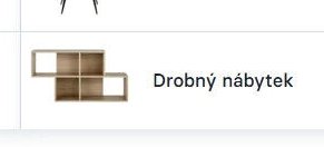 Drobný nábytek