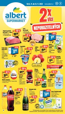 akční leták Albert 6.9.2023-12.9.2023