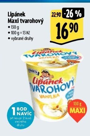 Lipánek Maxi tvarohový
