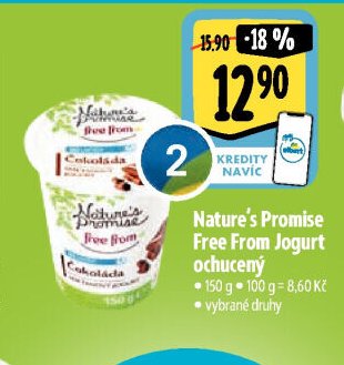 Nature's Promise Free From Jogurt ochucený