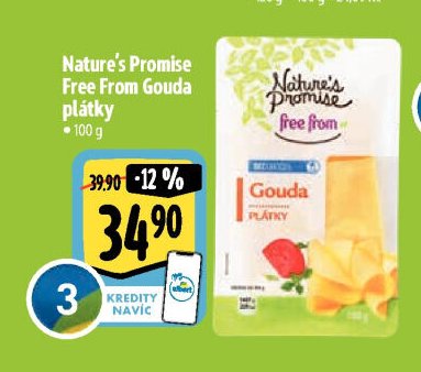 Nature's Promise Free From Gouda plátky