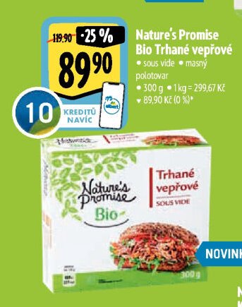 Nature's Promise Bio Trhané vepřové