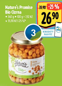 Cizrna v nálevu bio Nature'