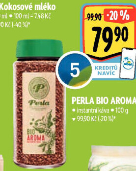 Instantní káva bio Aroma AH Perla