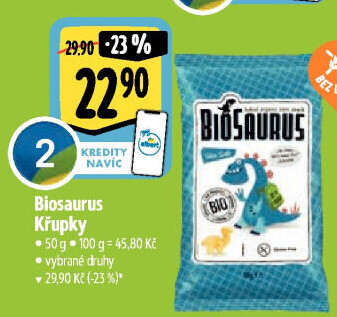 Křupky kukuřičné bez lepku Biosaurus
